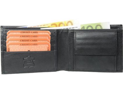 černá peněženka