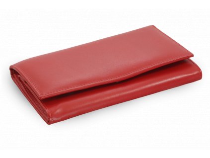 červená peněženka