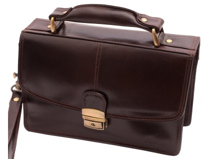 Pánská kožená etue Viktor sleva