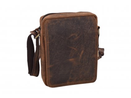 Pánské kožené crossbody Karel (Barva Černá/Nappa)