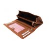 Dámská hnědá peněženka pro gravírování