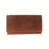 Dámská hnědá peněženka pro gravírování