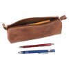 kožený penál na tužky