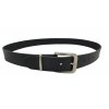 černý pánský kožený  opasek na míru