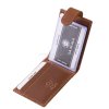 Pouzdro na karty z pravé kůže v dárkové krabičce