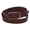 Pánsky kožený opasek 754-35-17 koňak přezka Konstantin - 120 cm (Barva Koňak)