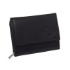 Dámská peněženka MERCUCIO černá 2511564 (Barva Černá)