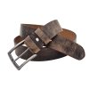 hnědý pánský opasek