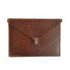 Kožené pouzdro pro 9,7" tablet Crocodile – celkový pohled