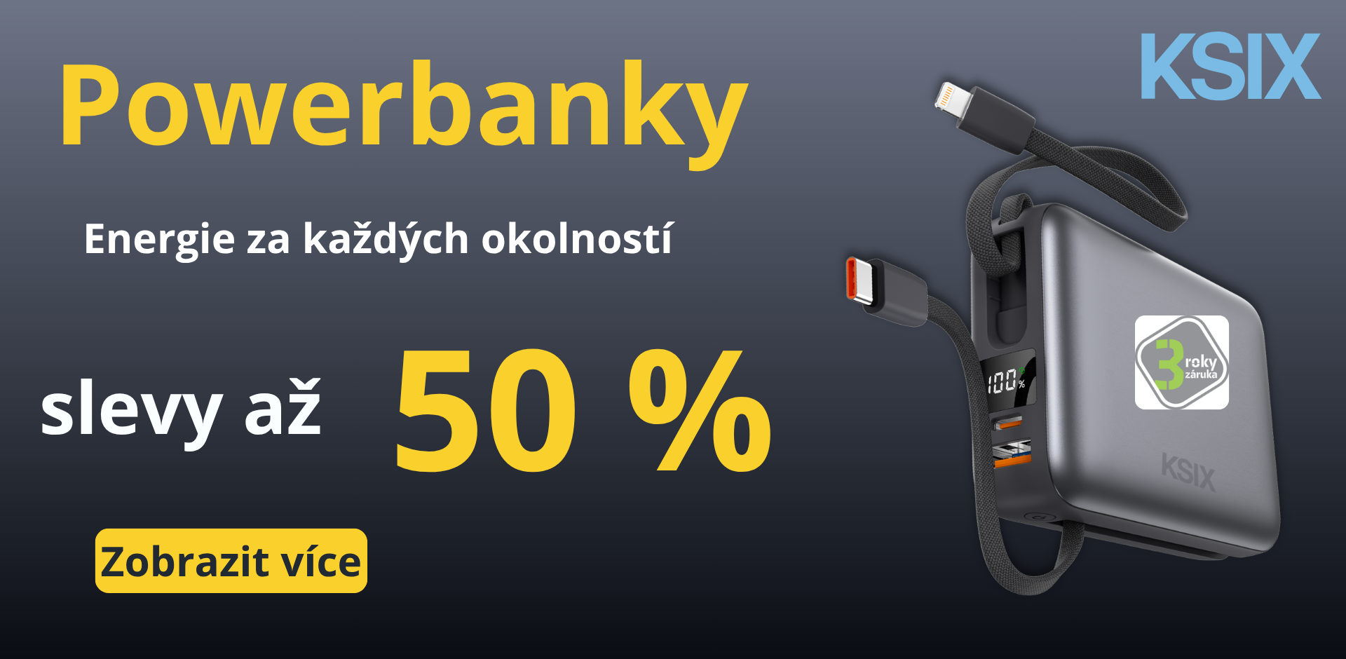 Sleva na powerbanky