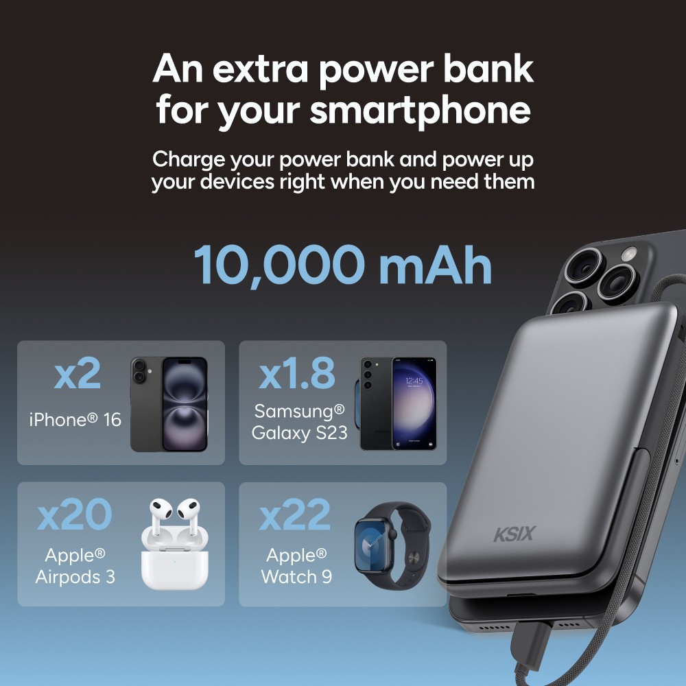 KSIX Powerbanka 10 000 mAh