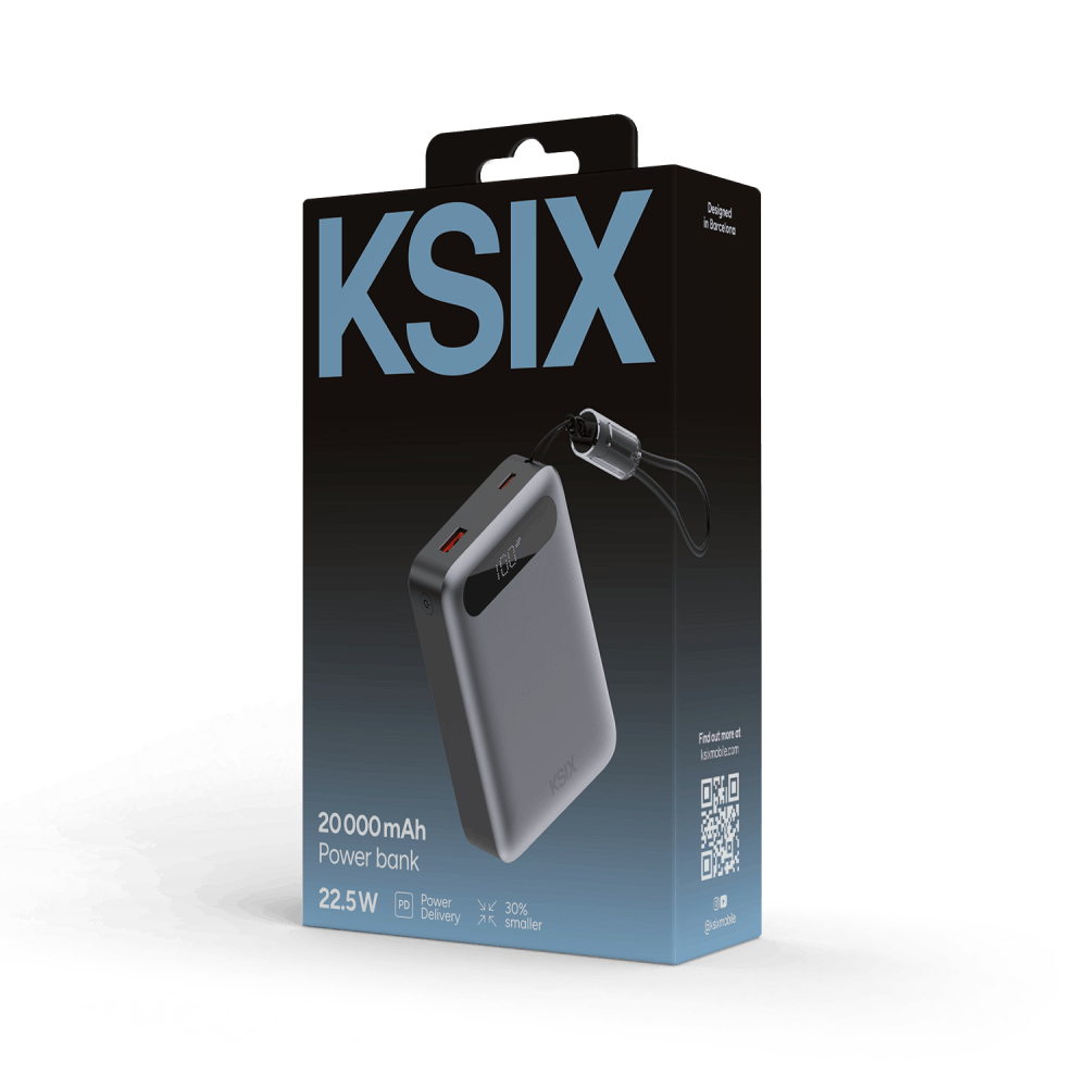 KSIX powerbanka 20 000 mAh