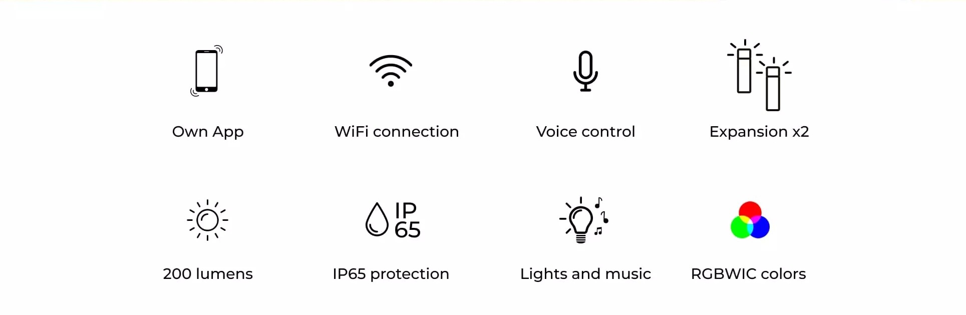 Ksix Sada 4 venkovních reflektorů