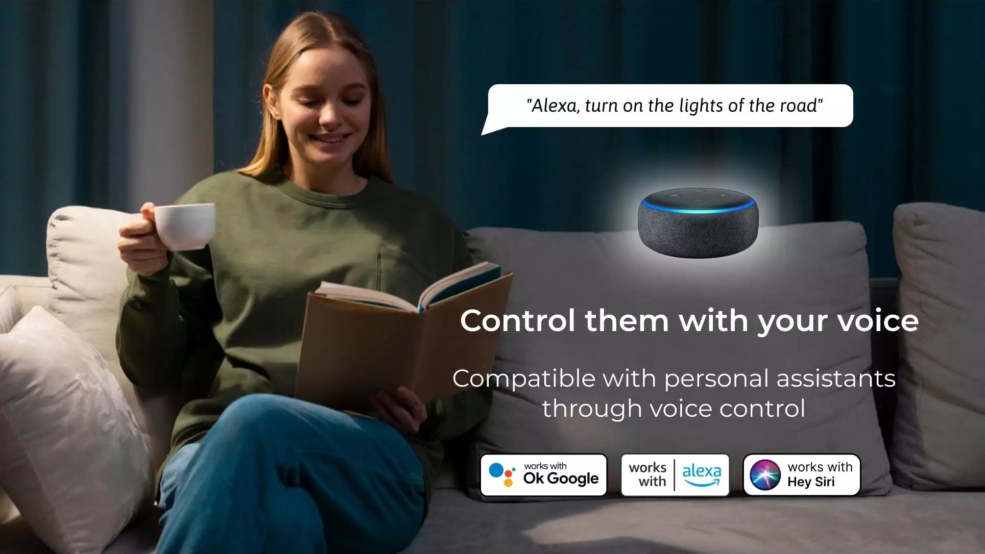 Ksix Sada 4 venkovních reflektorů