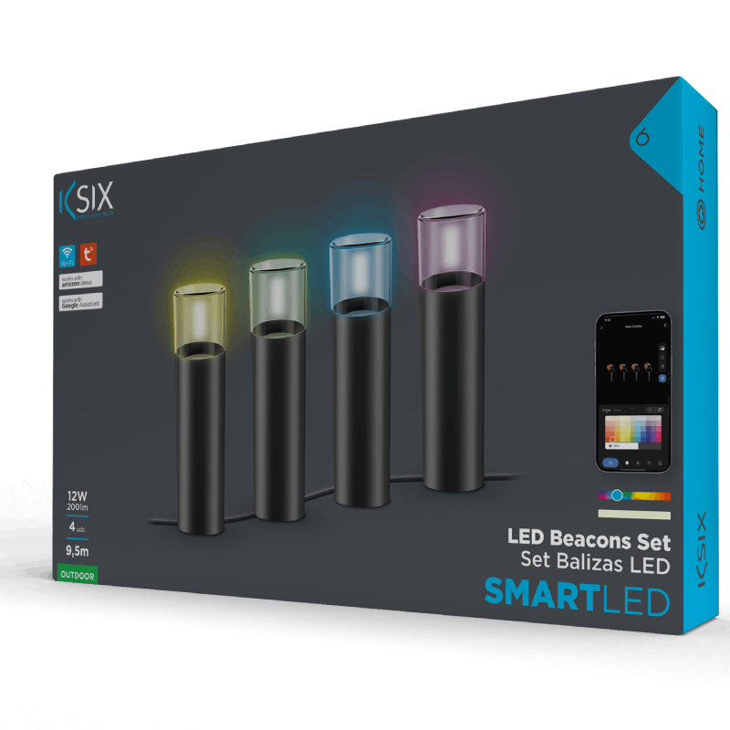 Ksix Sada 4 venkovních reflektorů