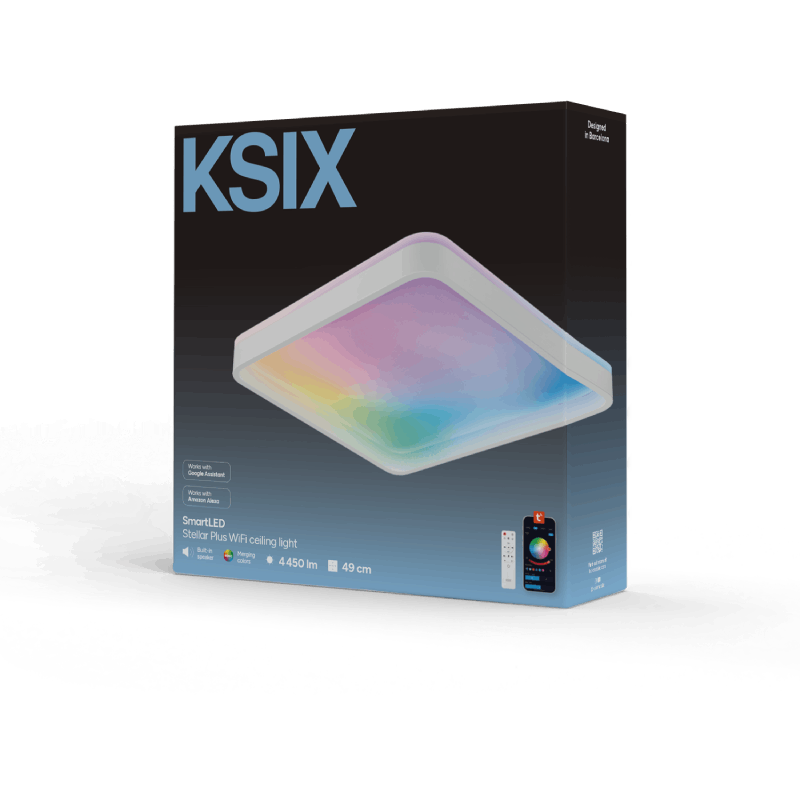 KSIX Stellar Plus stropní svítidlo KSIX Stellar Plus stropní svítidlo