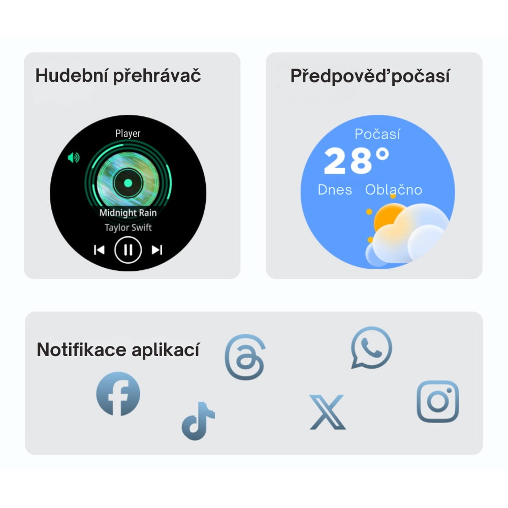 Ksix chytré hodinky