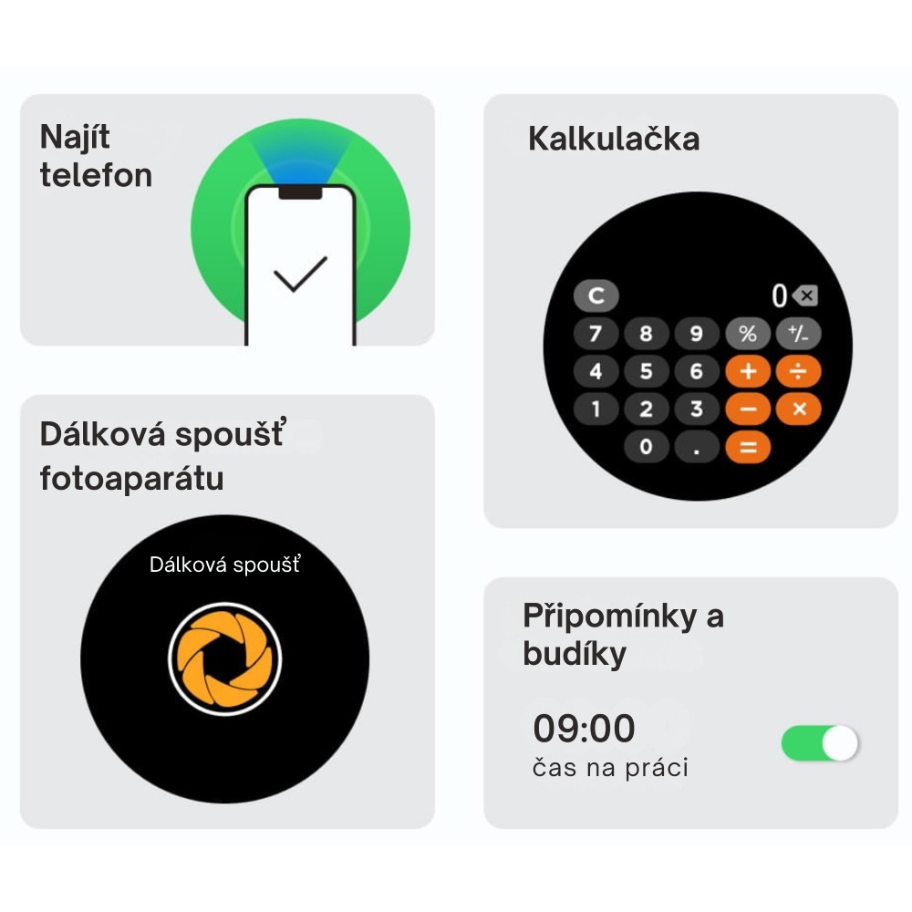 Ksix chytré hodinky