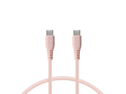 Ksix nabíjecí a datový kabel Dual USB-C, 1m (Barva Zelená)