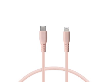 Ksix nabíjecí a datový kabel USB-C na lightning, MFi, 1m (Barva Zelená)