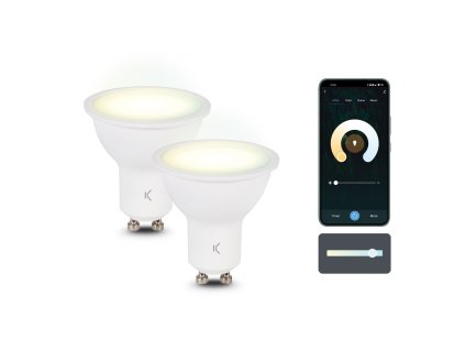 1976 4 ksix 2ks chytrych zarovek smartled 55w 400lm gu10 cct