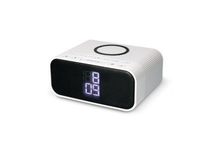 1586 ksix budik bezdratova nabije ka a reproduktor 10w qi fm radio