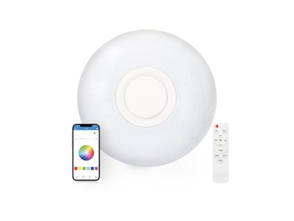 1637 6 ksix rainbow led stropni svitidlo reproduktor 40cm 30w