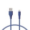 Ksix nabíjecí a datový kabel USB na lightning, MFi, 1m (Barva Zelená)