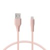 Ksix nabíjecí a datový kabel USB na lightning, MFi, 1m (Barva Zelená)
