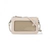 ksix universal bag with transparent window for smartphone beige (5)