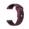 KSIX SPORT řemínek na hodinky univerzální 22mm vínová