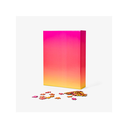 gradient puzzle yellow orange pink 1000pcs