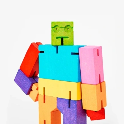 Cubebot Micro – barevný  Areaware x David Weeks
