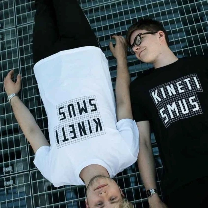 Triko KINETISMUS unisex – bílé  Kunsthalle Originals