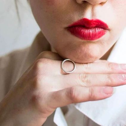 Circle Ring – silver  NLMT