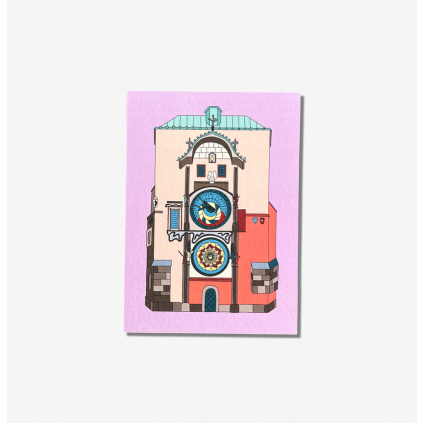 pohled orloj