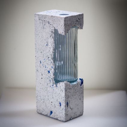 prasklo plastic antic