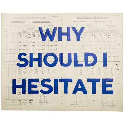 hesitate