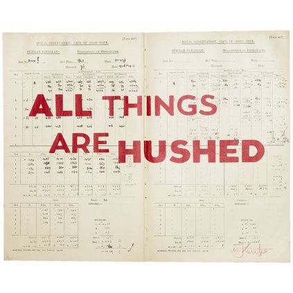 hushed