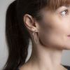 Japan Earrings – silver  Kristýna Malovaná