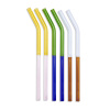 glass straws design set