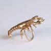 Crayfish Ring – gold-plated silver  Dick Wolf