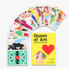 Queen of Arts playing cards