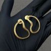 Beach Artifacts Earrings – gold-plated silver  NLMT