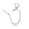 ULTIMATE Earcuff – pearl, silver  NLMT