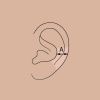 ULTIMATE Earcuff – pearl, silver  NLMT