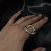 TENDER TENDRILS 3 Ring – silver  Magdalena Šťastníková