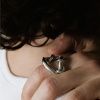 TENDER TENDRILS 3 Ring – silver  Magdalena Šťastníková