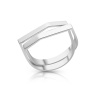 La Casa Double Ring – Sterling Silver 925/1000