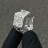 Jan Glyphs Wide Ring – silver  Ondřej Stára